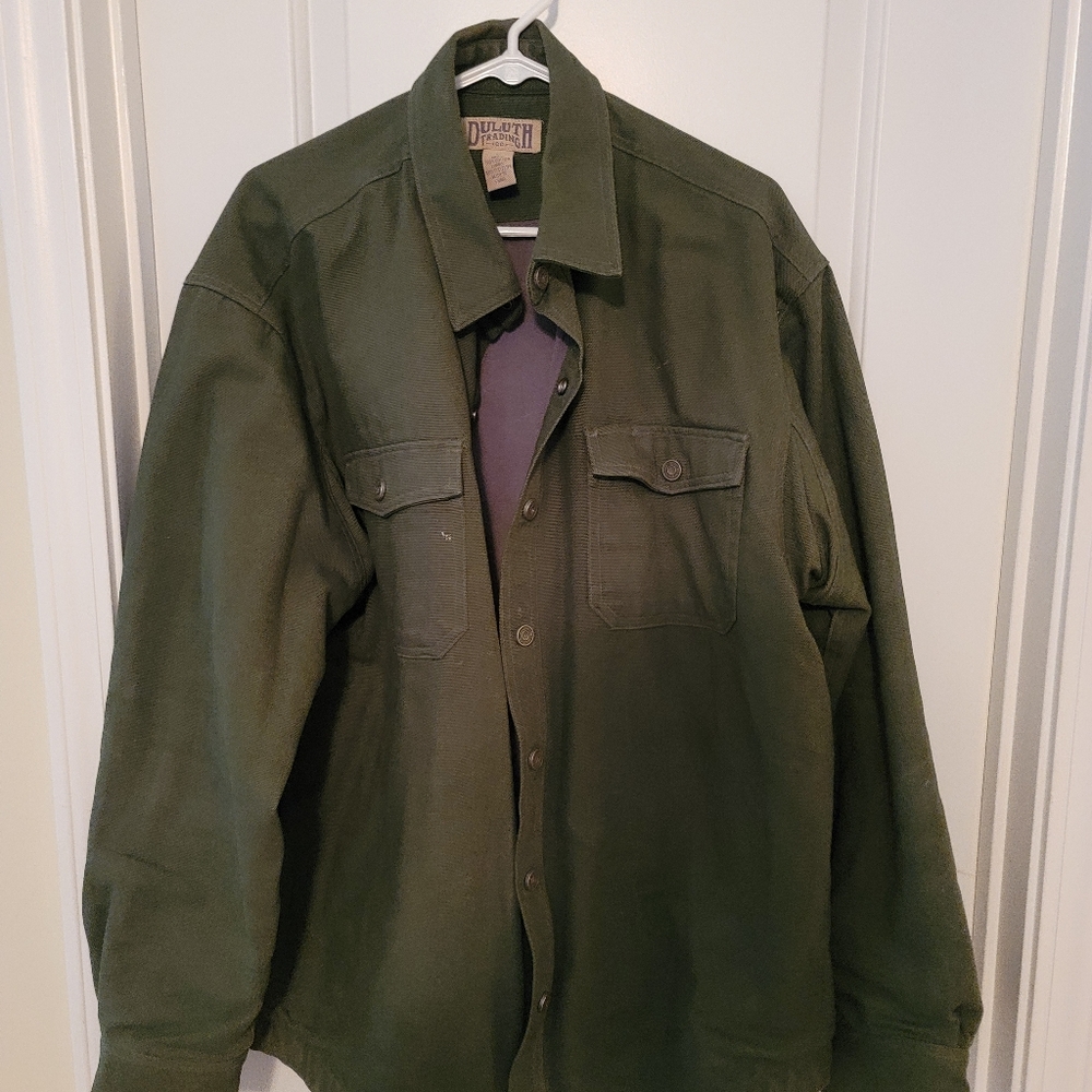 Duluth Flannel lined coat
